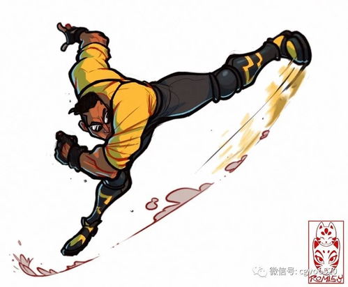 動感筆觸 插畫師Dane Romley筆下運動中的角色與動漫設計美學